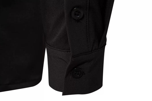 Camisa Hombre Falso Doble Pecho con Tirantes y Mangas Desmontables - Image 14