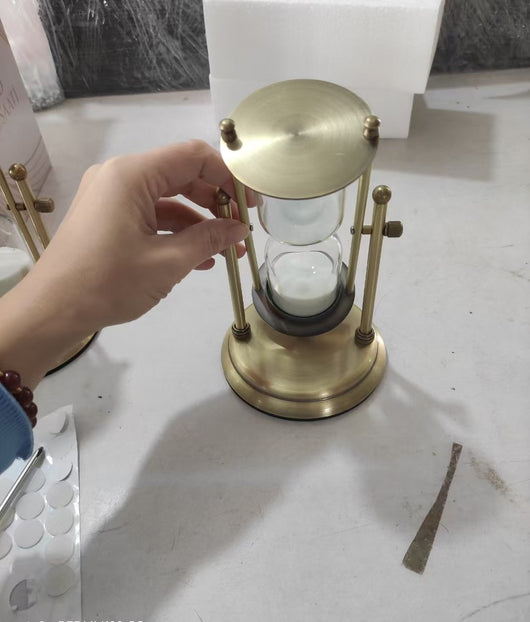 Reloj de Arena Decorativo de Madera 15 Minutos para Escritorio y Estudio - Image 22