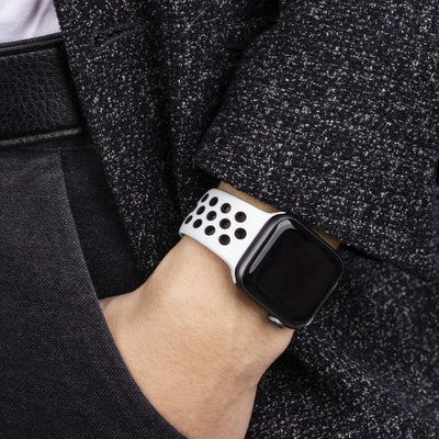 Correa Versátil de Silicona Bicolor para Reloj Inteligente - Image 25
