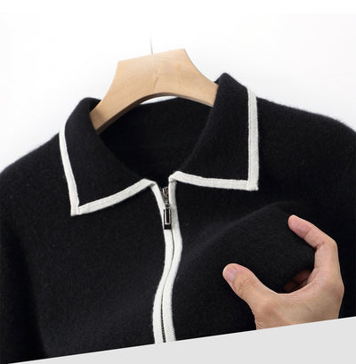 Cardigan de Lana para Hombre Elegante y Sofisticado - Image 18