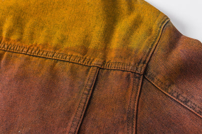 Chaqueta Denim Vintage Americana Oversize Lavado Relajado - Image 33
