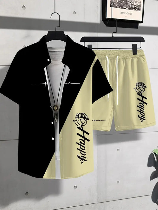 Conjunto Casual Estampado Animal - Playera y Shorts - Image 30