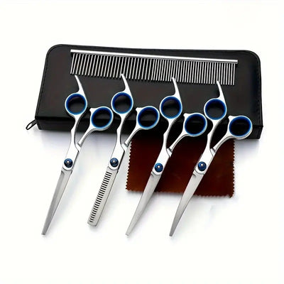 Kit Profesional de Aseo para Mascotas - Tijeras de Precisión Portátiles - Image 9