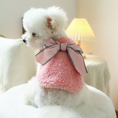 Chaleco Mascotas con Moño - Poliéster Confort - Image 11