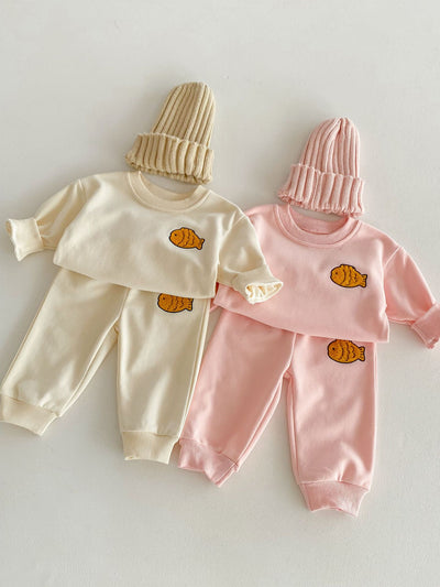 Conjunto de Pantalón y Suéter con Pez Bordado - Image 41