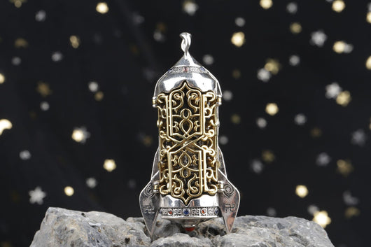 Collar Pendante Astronauta en Plata S925 - Image 19