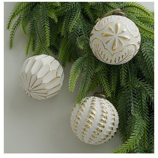 Bolas Navideñas Antiguas 8cm - Ornamentos Decorativos Clásicos - Image 16