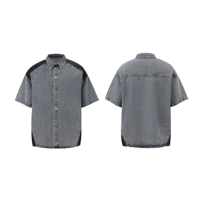 Traje de Mezclilla Vintage Personalizado Efecto Desgastado - Image 76