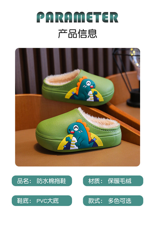 Pantuflas Infantiles Invierno Impermeables Antideslizantes Cálidas - Image 16