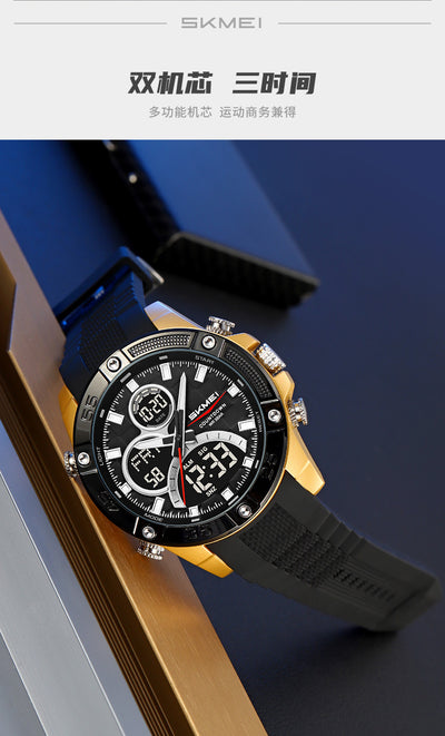 Reloj Digital Multifuncional Resistente al Agua para Hombre - Image 21
