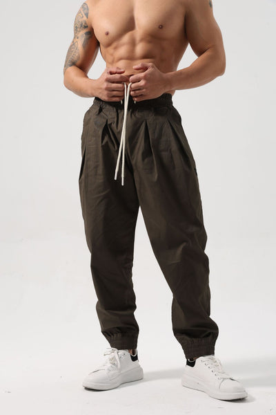Pantalones Deportivos de Algodón Holgados para Hombre - Image 41