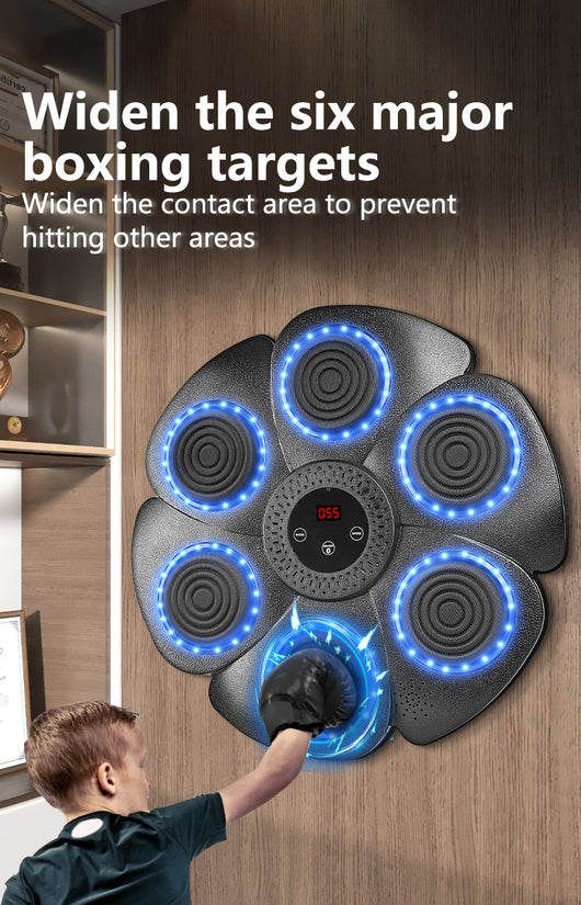 Saco de Boxeo Inteligente con Sensor de Impacto para Entrenamiento en Casa - Image 11