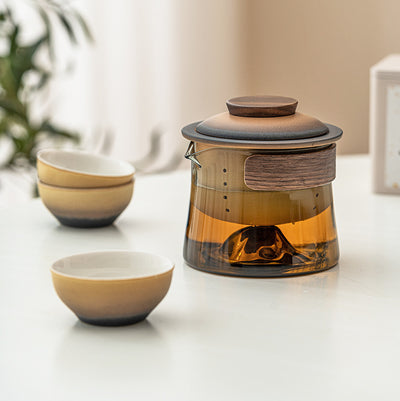 Juego de Té Portátil Rizhao Jinshan - Set Completo para Viajeros - Image 37