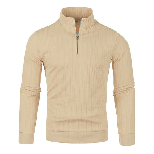 Suéter de Cuello Alto con Cierre para Hombre - Comodidad Casual - Image 10