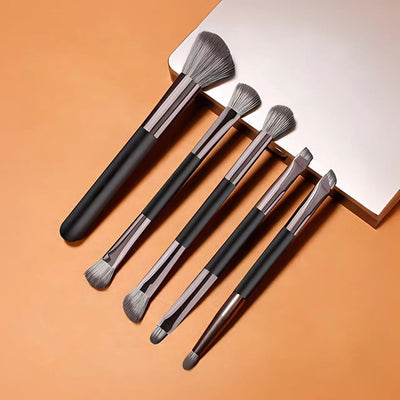 Set de Brochas de Maquillaje Profesional con Espejo Integrado - Image 13