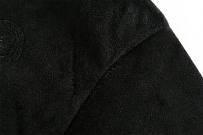 Cardigan Sudadera Retro Americana con Capucha y Cuello de Pelaje - Image 14