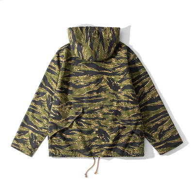 Parka Táctica con Capucha Camuflaje - Abrigo Impermeable para Aventuras - Image 36