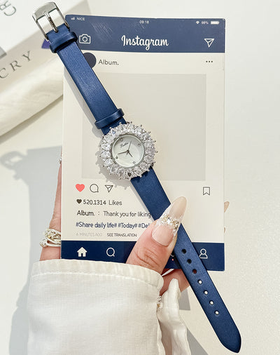 Reloj de Lujo Asequible para Mujer con Diamantes - Image 12
