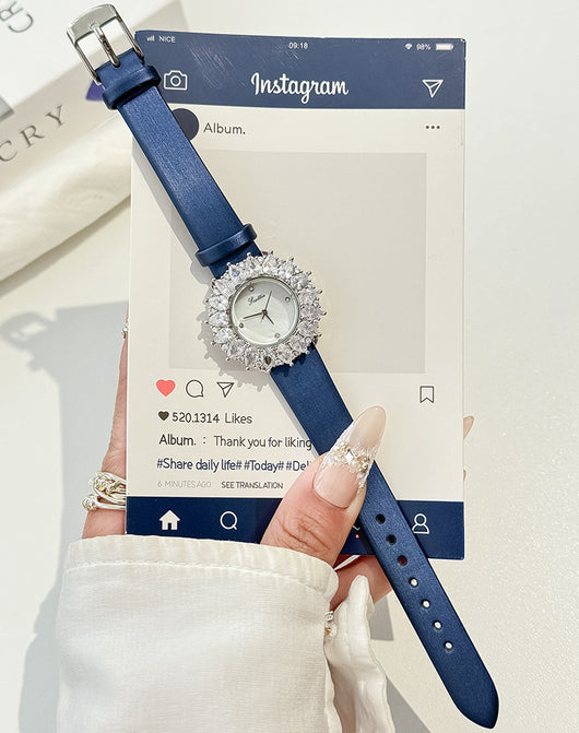 Reloj de Lujo Asequible para Mujer con Diamantes - Image 12