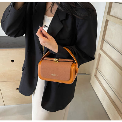 Bolso Mensajero Minimalista de Cuero para Mujer - Image 43