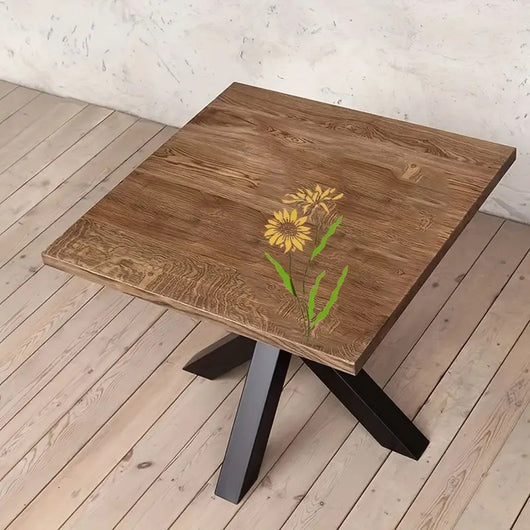 Plantilla de Pintura con Spray para Flores Silvestres - Image 25
