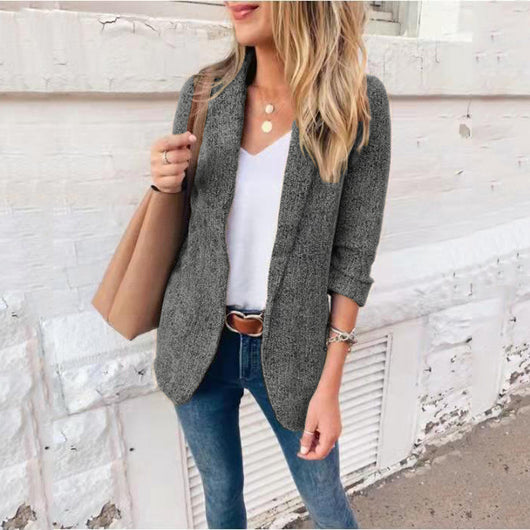 Traje Profesional Slim Mujer Tallas Grandes - Elegancia y Confianza - Image 11
