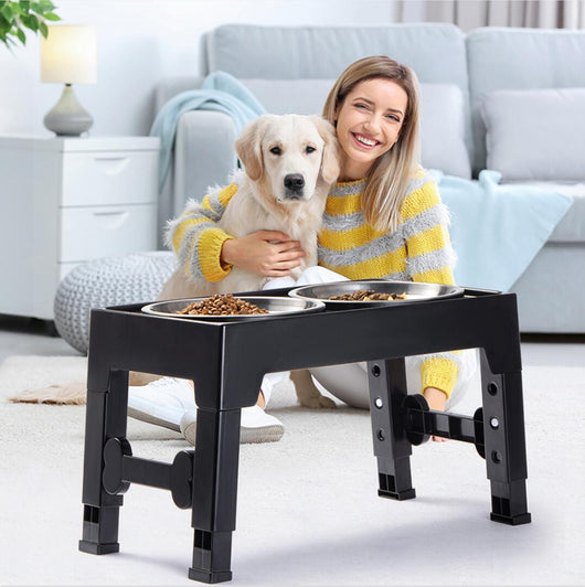 Comedero Elevado para Perros Medianos y Grandes con Protección Cervical Anti-volcado - Image 8