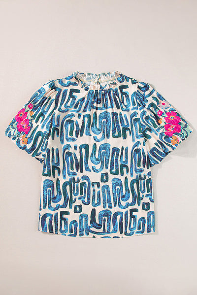 Playera Estampada Cuello Redondo Primavera Verano - Image 9