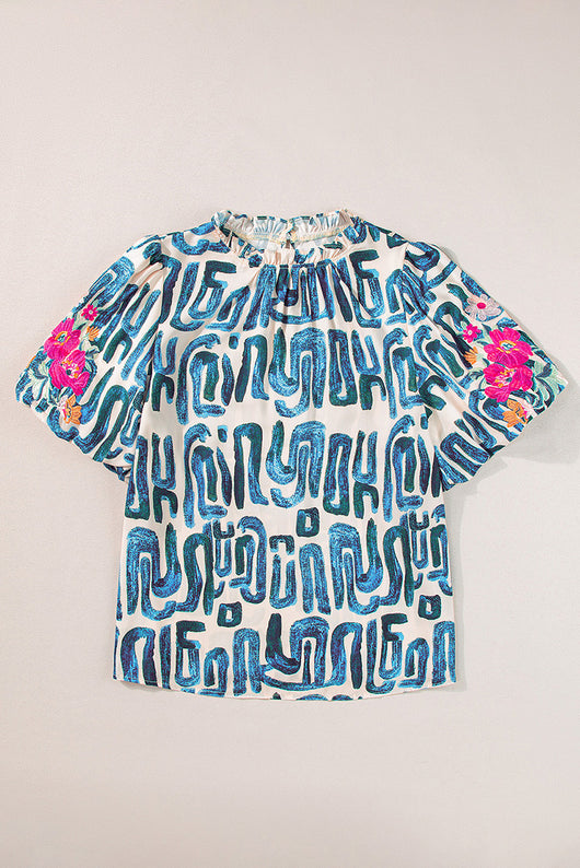 Playera Estampada Cuello Redondo Primavera Verano - Image 9
