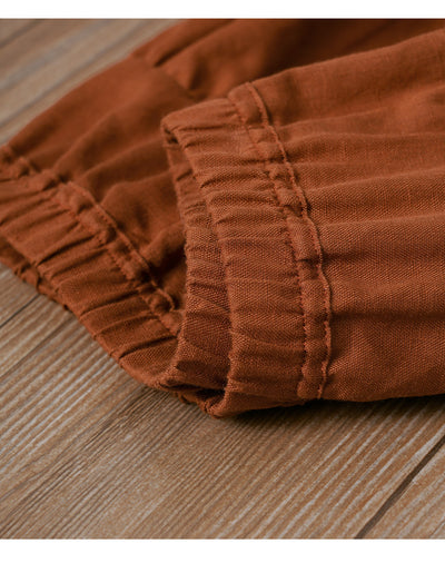Pantalón Niña Estilo Nórdico Cintura Elástica Colores Puros - Image 22