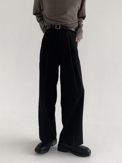 Pantalones Anchos Efecto Drapeado Estilo Urbano Relajado - Image 16
