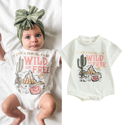 Jumpsuit Infantil con Estampado de Cactus - Cuello Redondo - Image 8