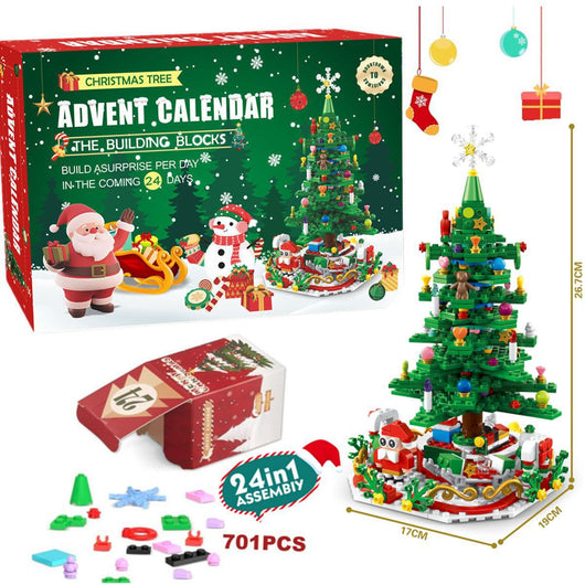 Bloques de Construcción Árbol de Navidad en Caja Sorpresa - Image 37