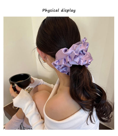 Aro Plisado Oversized Estilo Ballet Coreano para el Cabello - Image 18