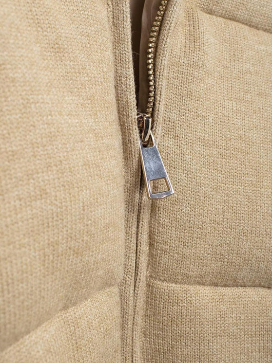 Chaqueta de Algodón con Cuello Mao - Estilo Europeo y Americano - Image 9