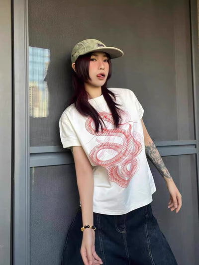 Playera Estampada Año de la Serpiente - Diseño Americano Clásico - Image 22