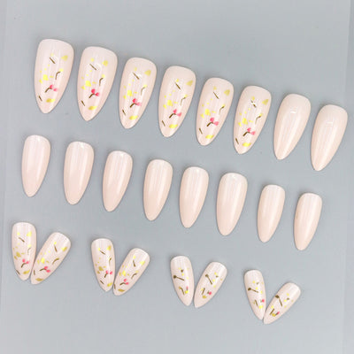 Parches de Uñas Dorado Retro con Fragmentos de Lámina - Armor Fashion - Image 12
