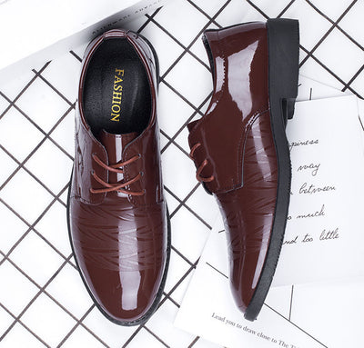 Zapatos de Cuero Elegantes para Hombre - Estilo Británico Formal - Image 29