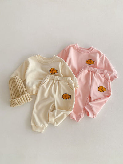 Conjunto de Pantalón y Suéter con Pez Bordado - Image 19