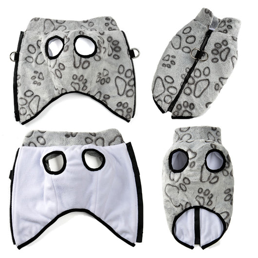 Chaqueta Térmica de Franela para Mascotas - Abrigo Cálido Otoño e Invierno - Image 20