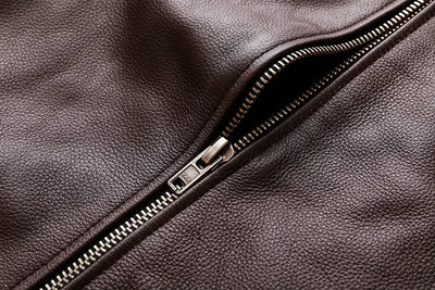 Saco de Vestir Marrón Oscuro para Hombre Talla Grande con Solapa Clásica - Image 17