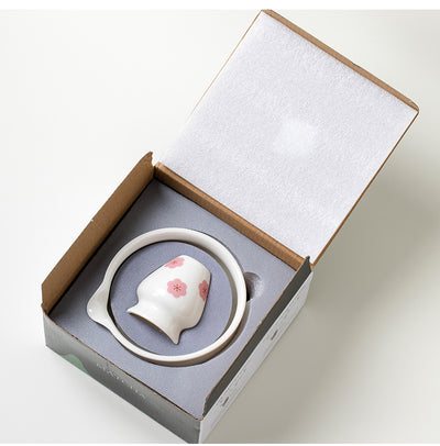 Juego de Tazón Matcha de Cerámica con Patrón Floral Artesanal - Image 31