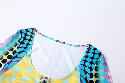 Conjunto Casual Falda Larga Slim con Estampado Digital y Manga Larga - Image 13