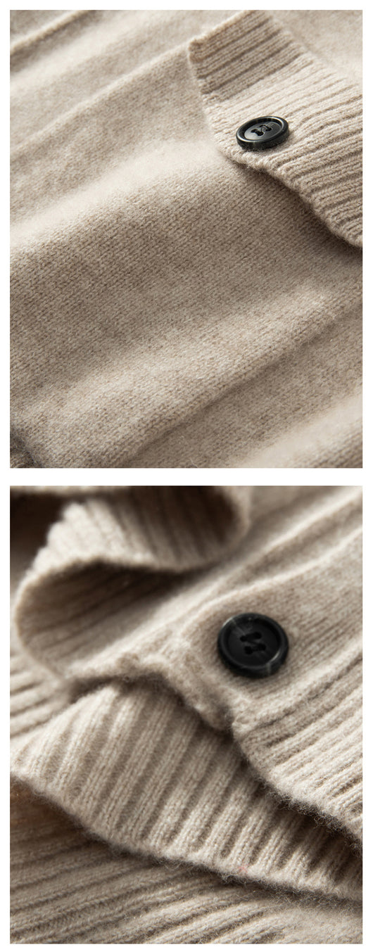Chaqueta Casual de Cuello Alto para Hombre - Abrigo Versátil y Cálido - Image 36
