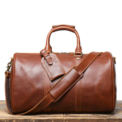 Bolsa Crossbody de Cuero Genuino para Hombre - Gym y Viajes - Image 27
