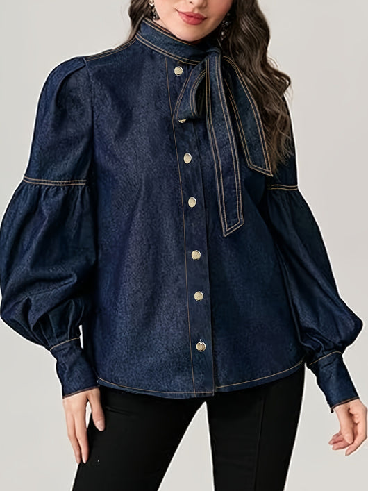 Suéter Cuello Alto con Moño Elegante para Mujer - Image 14
