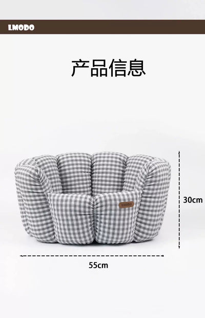 Cama Cuadriculada para Mascotas Todo Clima - Image 10
