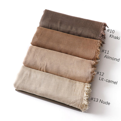 Pashmina Modal Fina Transpirable - Chal Ligero Monocromático para Mujer - Image 33