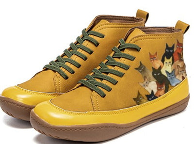 Zapatos Planos Talla Grande con Cordones - Diseño Versátil y Cómodo - Image 11