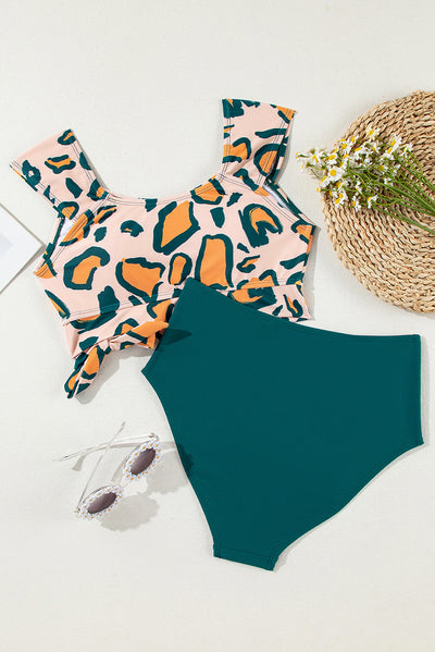 Bikini Cintura Alta con Corte Dividido para Mujer - Image 13